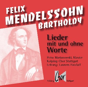 Cover CD Felix Mendelssohn Bartholdy